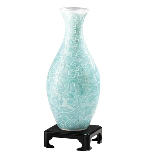 3D-Puzzles Vase Spielzeug | 3D-Puzzles für Erwachsene Blumenvasen | Unique Puzzles Puzzle-Pflanzgefäß Mit Abnehmbarem Wasserbecher | Puzzle-Blumenvase für Blumenarrangement, Dekors von Generisch