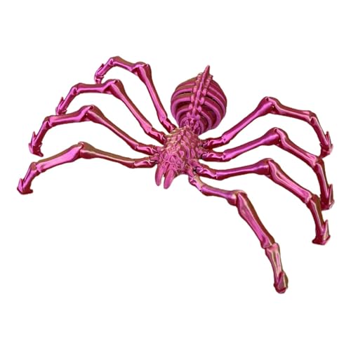 3D-gedruckte Spinne, 3D-Gelenkspinne,Artikulierte gefälschte Spinnenfiguren | Schreibtischspielzeug zum Stressabbau für das Klassenzimmer, den Arbeitsplatz, Zuhause, Partygeschenke von Generisch