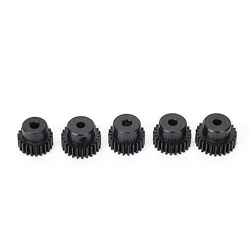 48P Ritzel Getriebe Set 22T 23T 24T 25T 26T RC Auto Ersatzteile Upgrade Zubehör (Schwarz) von Generisch