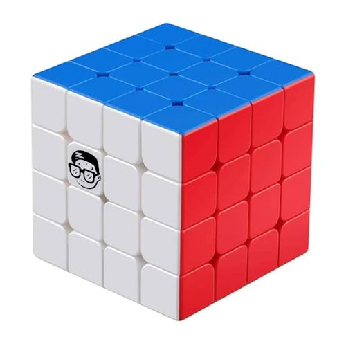 4x4 Speed Cube Puzzle, Stickerless, Red White Blue Colors von Generisch