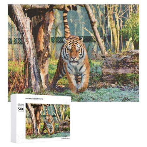 500 Teile Tiger Illustration Puzzle, für pädagogischen Spaß, Erwachsene und Kinder 500 Teile Tiger Illustration Puzzle, für pädagogischen Spaß, Erwachsene und Kinder von Generisch