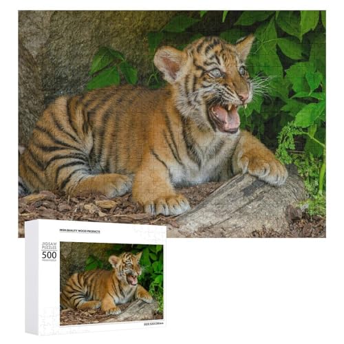 500 Teile Tiger Puzzle für Naturliebhaber und Puzzle-Fans 500 Teile Tiger Puzzle für Naturliebhaber und Puzzle-Fans von Generisch