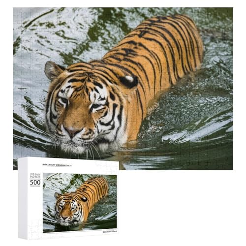 500 Teile Wildlife Puzzle mit Tiger, für dekorative Ausstellung 500 Teile Wildlife Puzzle mit Tiger, für dekorative Ausstellung von Generisch