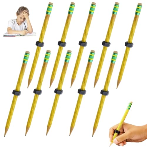 ADHD Bleistift mit Mutter, Gewinde-Fidget-Bleistift für ADHS und Angst, Gewindestifte mit einer Schiebemutter, für Kinder und Erwachsene, Dreh- und Schreibstifte, perfekt für Schule, Büro, Zuhause ADHD Bleistift mit Mutter, Gewinde-Fidget-Bleistift für ADHS und Angst, Gewindestifte mit einer Schiebemutter, für Kinder und Erwachsene, Dreh- und Schreibstifte, perfekt für Schule, Büro, Zuhause von Generisch