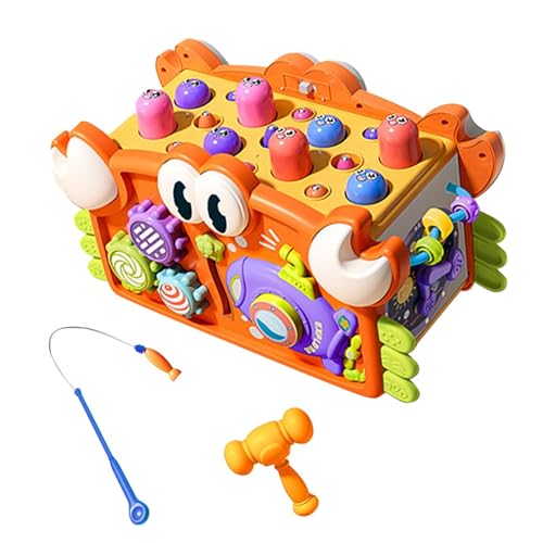 Activity Cube, Kids Developmental Toys, Sensory Playing Supplies, Multipurpose Design Encourages Motor Skills Safe for Kids Aged 3+, 10.12x6.1x5.71 Inches von Generisch