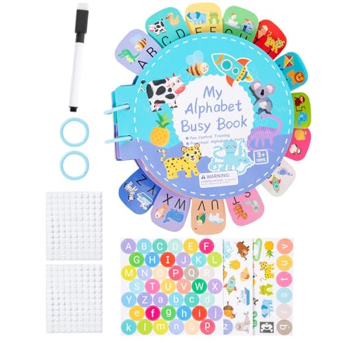 Alphabet-Bücher - Alphabet -Matching Toy, Letter Mathematical Puzzle -Buch | Frühe Kindheitsspielzeug, Puzzlespiel, Vorschulaktivitäten für und Mädchen Alphabet-Bücher - Alphabet -Matching Toy, Letter Mathematical Puzzle -Buch | Frühe Kindheitsspielzeug, Puzzlespiel, Vorschulaktivitäten für und Mädchen von Generisch
