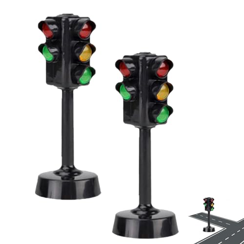 Ampel Spielzeug, Simulation Verkehrssignal, Ampel Lampe Verkehrssignal Spielzeug mit Lichtfunktion, Verkehrsverletzung Kamera Spielzeug, Ampeln Modell Spielzeug, Bildung Spielzeug für Kinder von Generisch