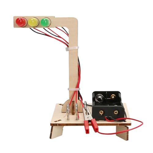 Ampelspielzeug – Bildungsspielzeug, Simulationslichterspielzeug – Verkehrssignale, Lichtmodell, Lampenspielzeug – Frühpädagogisches Spielset – Spielzeug-Ampelmodell Für Zuhause – Ampelmodell Aus von Generisch