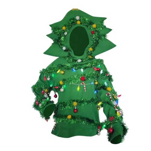 Angebote Des Tages Heute Blitzangebote, Weihnachtsbaum Kostüm Unisex Weihnachts Anzug Weihnachtsanzug Weihnachts Jumpsuit Lustig Tannenbaum Kostüm Kostüm Weihnachten Weihnachtsoutfit Weihnachtskostüme von Generisch