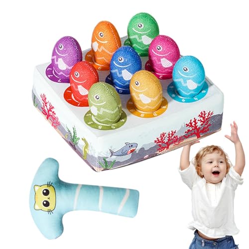 Angelspiel für Kinder, Angelspielspielzeug, Brettspiel Ergonomisches Farbanpassungsspiel, Plüsch-Angelspielzeug, Vorschul-Lernspielzeug, Lernspielzeug für Geburtstag, Neujahr, Weihnachten von Generisch