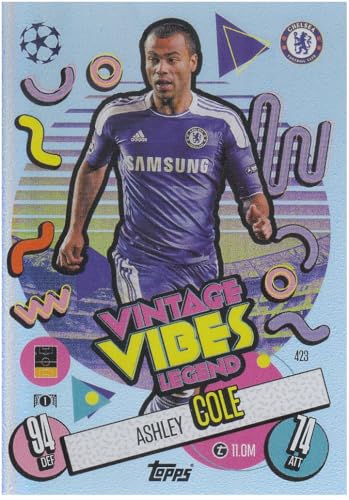 Ashley Cole t11.0 M Chelsea, Vintage Vibes Legend CL 2024/25 Fußball Sammelkarte 423 Ashley Cole t11.0 M Chelsea, Vintage Vibes Legend CL 2024/25 Fußball Sammelkarte 423 von Generisch
