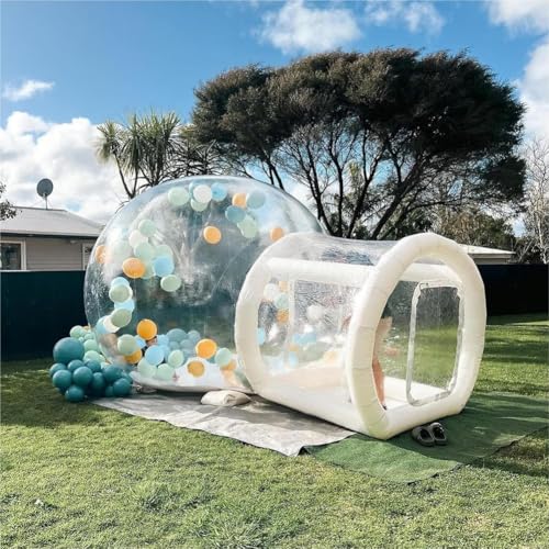 Aufblasbare Spielkuppel mit Tunnel, wasserdicht und transparent, lustige Aktivität für drinnen und draußen Aufblasbare Spielkuppel mit Tunnel, wasserdicht und transparent, lustige Aktivität für drinnen und draußen von Generisch