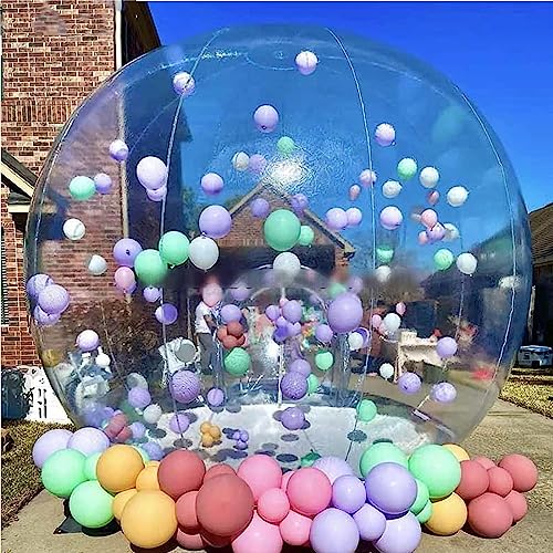 Aufblasbares Bubble House Bubble Zelt für Party Ballons Dekorationen - Single Tunnel Bubble Dome Gewächshaus Zelte Geschenk von Generisch