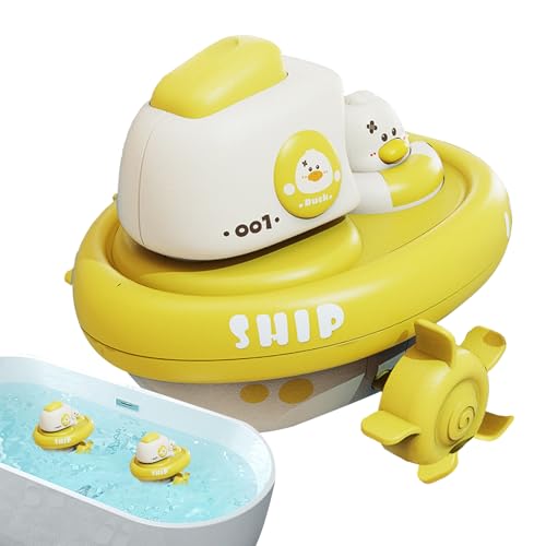 Aufziehbares Badespielzeug, Boot Kinderspielzeug Wasser, Spielzeug Badewanne, Boot Badewanne, Süßes Entenschiff Für Kinder, jungens, Mädchen, Kleinkinder, Baby-Badezeit, 10.9x8.7 cm Aufziehbares Badespielzeug, Boot Kinderspielzeug Wasser, Spielzeug Badewanne, Boot Badewanne, Süßes Entenschiff Für Kinder, jungens, Mädchen, Kleinkinder, Baby-Badezeit, 10.9x8.7 cm von Generisch