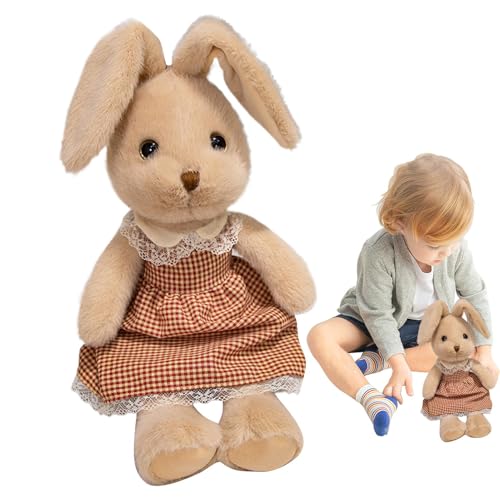 Ausgestopfter Hasen, ausgestopfter Hasen Kaninchen | Süße Huggable Doll | Langes Tier Puppe Plüsch gefülltes Hugger Langes Spielzeug Wohnkultur für Geburtstage Ostern von Generisch