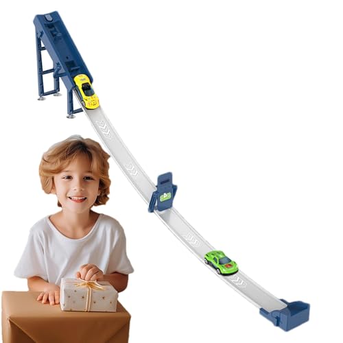 Auto Ramp Toy | Track 'Auto für Kinder | Spielzeug für Rutschen | Lernspielzeug | 2 Rennsport für Catapult Track Toy, Race Pädagogisch von Generisch