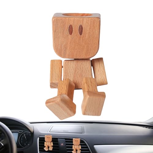 Auto-Zubehör Holzfiguren | Handgefertigte Auto-Figur | Sammelbare Autoinnenausstattung Für Schreibtischation Auto Auto-Zubehör Holzfiguren | Handgefertigte Auto-Figur | Sammelbare Autoinnenausstattung Für Schreibtischation Auto von Generisch