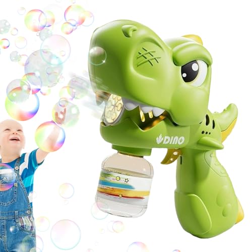 Automatische Blasenmaschine,Elektrische Seifenblasenmaschine Mit Dinosaurier-Sprüher | Interaktives Gartenspiel Mit Sprühautomatik, Outdoor-Spielzeug Für Kinder Im Sommer Automatische Blasenmaschine,Elektrische Seifenblasenmaschine Mit Dinosaurier-Sprüher | Interaktives Gartenspiel Mit Sprühautomatik, Outdoor-Spielzeug Für Kinder Im Sommer von Generisch
