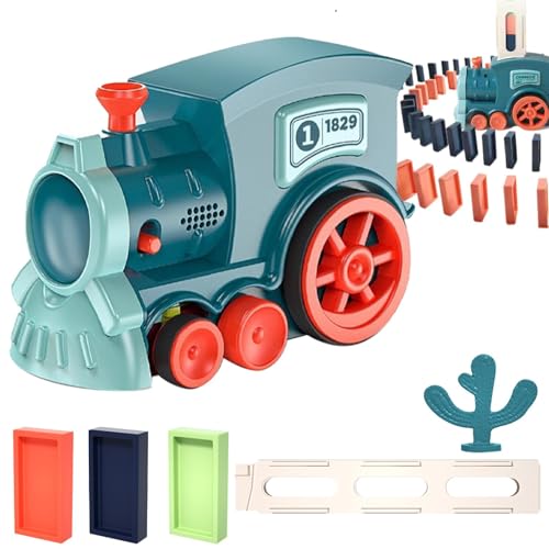 Automatisches Zugset für Kinder,Automatischer Zug | Kleinkind-Eisenbahn-Stapelspiele - Kindereisenbahnspielzeug, Kindergartenspielzeugset mit Musik und Beleuchtung für Kleinkinder im Alter von 3 bis 1 von Generisch