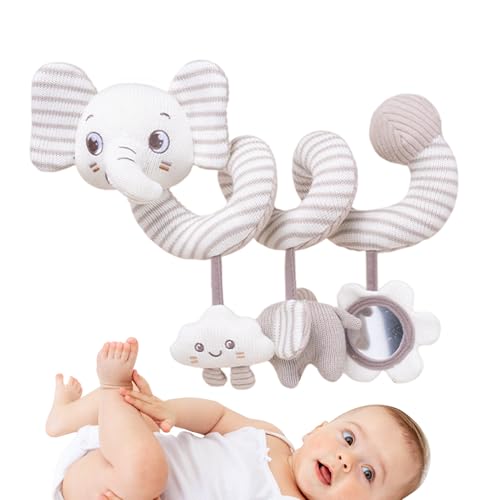 Autositz Spielzeug Für Babys - Spiral Kinderwagen Spielzeug - Tierische Lernaktivitäten für und Mädchen für Kinderbett Reisebett Reisen Park Urlaub und Outdoor Autositz Spielzeug Für Babys - Spiral Kinderwagen Spielzeug - Tierische Lernaktivitäten für und Mädchen für Kinderbett Reisebett Reisen Park Urlaub und Outdoor von Generisch