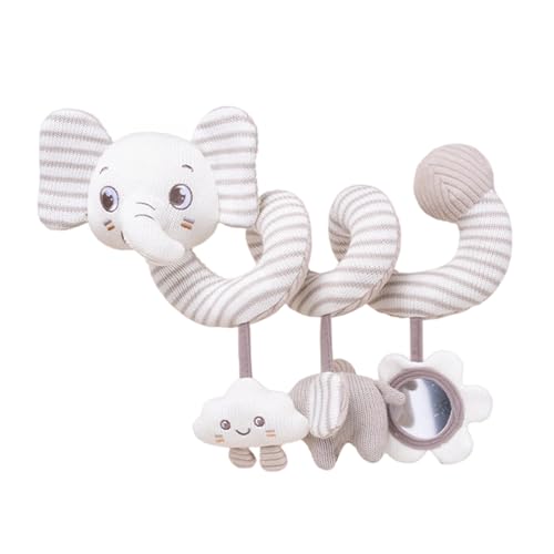 Autositz Spielzeug | Spiral Kinderwagen Spielzeug - Tierische Kinderwagen Accessoires Lernspielzeug Unterwegs Lange Autofahrten Reisen Autositz Spielzeug | Spiral Kinderwagen Spielzeug - Tierische Kinderwagen Accessoires Lernspielzeug Unterwegs Lange Autofahrten Reisen von Generisch