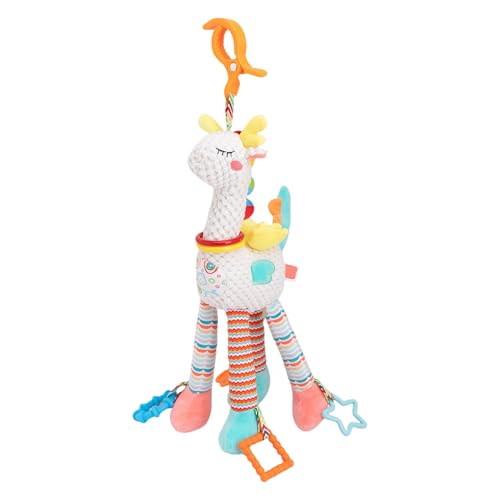 Autositzspielzeug - weicher Krippe Plüsch für Babys mit Rasseln, Crinkle, Wind Glocken | Multisensorisches Aktivitätsspielzeug für Kinderwagen, Stuhlbassing, Kindergarten, Spielzeit, Reiseausrüstung, Autositzspielzeug - weicher Krippe Plüsch für Babys mit Rasseln, Crinkle, Wind Glocken | Multisensorisches Aktivitätsspielzeug für Kinderwagen, Stuhlbassing, Kindergarten, Spielzeit, Reiseausrüstung, von Generisch