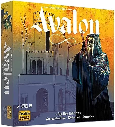 Indie Boards and Cards Generisch Avalon Big Box - Brettspiel, 5 bis 10 Spieler, ab 14 Jahren von Indie Boards and Cards