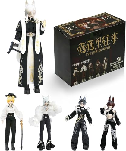 BJD Puppe - The Past In Sicily Series MJD Action Figure, 6.7 Inch Ball Ball Jointed Doll, Anime Actionfiguren Sammelfiguren Sammler Kunstspielzeug, 4PC BJD Puppe - The Past In Sicily Series MJD Action Figure, 6.7 Inch Ball Ball Jointed Doll, Anime Actionfiguren Sammelfiguren Sammler Kunstspielzeug, 4PC von Generisch