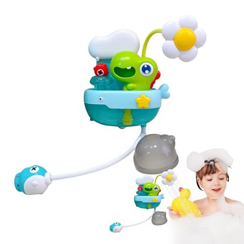 Baby Badedusche - Baby Badespielzeug | Interaktiver Pädagogischer Dinosaurier Sprinkler Mit Blasenfunktion Für Pool, Und Wasserspiele Baby Badedusche - Baby Badespielzeug | Interaktiver Pädagogischer Dinosaurier Sprinkler Mit Blasenfunktion Für Pool, Und Wasserspiele von Generisch