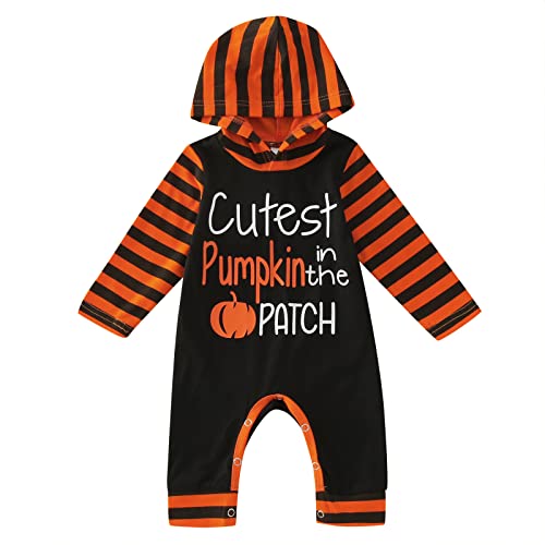 Baby Halloween Kostüm Kürbis Faschingskostuem Unisex Junge Mädchen Strampler Neugeborene Lange Ärmel Pumpkin Gedruckt Costume Party Feiertage Meine Ersten Halloween 0-6 Monate Baby Halloween Kostüm Kürbis Faschingskostuem Unisex Junge Mädchen Strampler Neugeborene Lange Ärmel Pumpkin Gedruckt Costume Party Feiertage Meine Ersten Halloween 0-6 Monate von Generisch