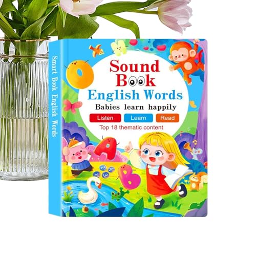 Baby Sound Books | Babybücher und Spielzeug mit Sound - Elektronische Sensorische Spiele Mit Sprachlernfunktion Für Kinder Baby Sound Books | Babybücher und Spielzeug mit Sound - Elektronische Sensorische Spiele Mit Sprachlernfunktion Für Kinder von Generisch
