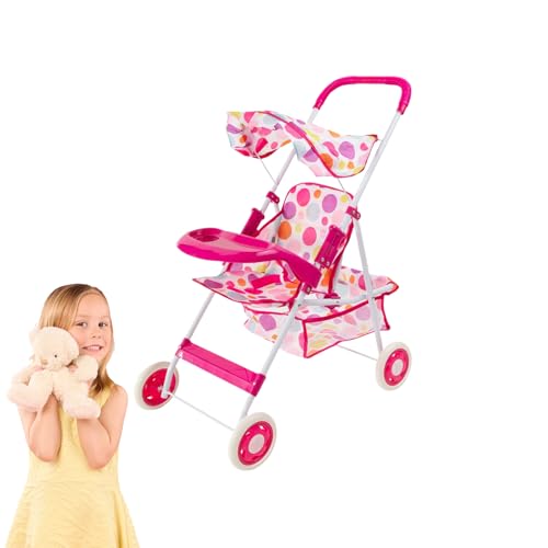 Baby Spielzeug Kinderwagen Für Puppen | Puppenwagen Spielzeug-Set,Tragbarer Puppenwagen Rollenspiel-Set Mit Sonnenschutz Für Kinder Baby Spielzeug Kinderwagen Für Puppen | Puppenwagen Spielzeug-Set,Tragbarer Puppenwagen Rollenspiel-Set Mit Sonnenschutz Für Kinder von Generisch