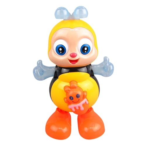 Baby Tanz Spielzeug - Vorschul Biene mit Licht und Musik,Pädagogisches Sinnesanregendes Singendes Spielzeug Für Kinder Mädchen Geburtstag Weihnachten Ostern Baby Tanz Spielzeug - Vorschul Biene mit Licht und Musik,Pädagogisches Sinnesanregendes Singendes Spielzeug Für Kinder Mädchen Geburtstag Weihnachten Ostern von Generisch