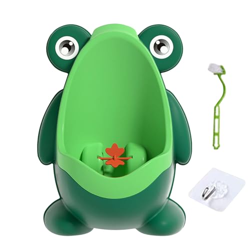 Baby Urinal - Töpfchentraining Urinal | Kinder Badezimmer Urinal, tragbare Froschjungen Pee -Training, interaktive abnehmbare Toilette für Kinderbad Lösung Indoor Travel Camping Baby Urinal - Töpfchentraining Urinal | Kinder Badezimmer Urinal, tragbare Froschjungen Pee -Training, interaktive abnehmbare Toilette für Kinderbad Lösung Indoor Travel Camping von Generisch