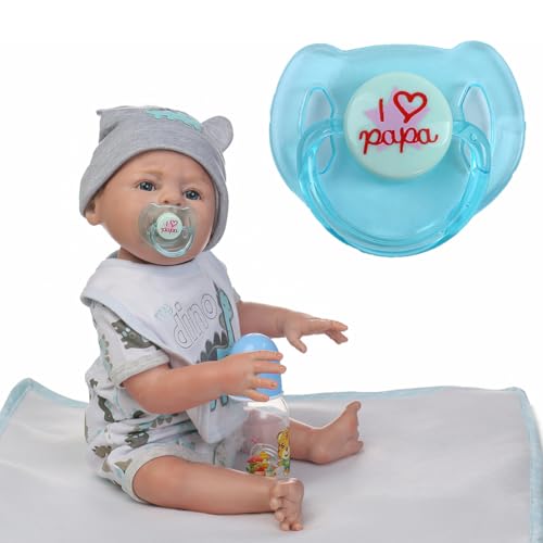 Babypuppen -Schnuller - Realistische Wiedergeborene Puppenmagnetgifier | Sichere Simulationsmagnetierstocker Soother Ideal Für Rollenspiele, Puppen-Fütterung Und Wiedergeborene Kindergartenzubehörsamm Babypuppen -Schnuller - Realistische Wiedergeborene Puppenmagnetgifier | Sichere Simulationsmagnetierstocker Soother Ideal Für Rollenspiele, Puppen-Fütterung Und Wiedergeborene Kindergartenzubehörsamm von Generisch