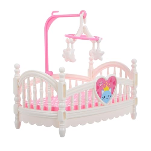 Babypuppenbett - Puppenbett -Kinderspielzeug | Miniatur -Spielzeugmöbel Für Play | Cartoon-Simulationsdekoration Für Kinderzimmer, Kindergarten, Vor So Babypuppenbett - Puppenbett -Kinderspielzeug | Miniatur -Spielzeugmöbel Für Play | Cartoon-Simulationsdekoration Für Kinderzimmer, Kindergarten, Vor So von Generisch