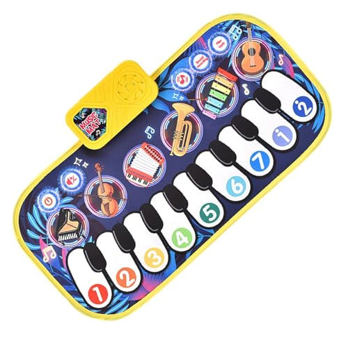 Babyspielmatte mit Klavier, Musikmatte | Animal Sounds Floor Piano Matte | -Musikinstrumente, Kriechspielzeug, Keyboard -Lernspielzeug für Zuhause und Schule Babyspielmatte mit Klavier, Musikmatte | Animal Sounds Floor Piano Matte | -Musikinstrumente, Kriechspielzeug, Keyboard -Lernspielzeug für Zuhause und Schule von Generisch