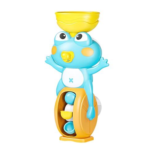 Badespielzeug Für Kinder Im Alter Von 1-3 | Wasserfall Badewanne Spielzeug | Saugnapfbecher -Froschformwasser -Bildungsspiel | Gebaut, Um Zu Dauern | Sensorische Stimulation | 10.5x8.5x19cm | Für Alte Badespielzeug Für Kinder Im Alter Von 1-3 | Wasserfall Badewanne Spielzeug | Saugnapfbecher -Froschformwasser -Bildungsspiel | Gebaut, Um Zu Dauern | Sensorische Stimulation | 10.5x8.5x19cm | Für Alte von Generisch