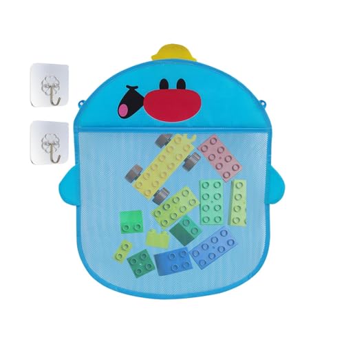 Badespielzeughalter, Badespielzeug-Organizer, Spielzeugaufbewahrungsorganisator Duschspielzeughalter, Badespielzeugtasche, Badewannen-Spielzeughalter für Spielzeug, Shampoo, Kinder, Babys, Dusche von Generisch