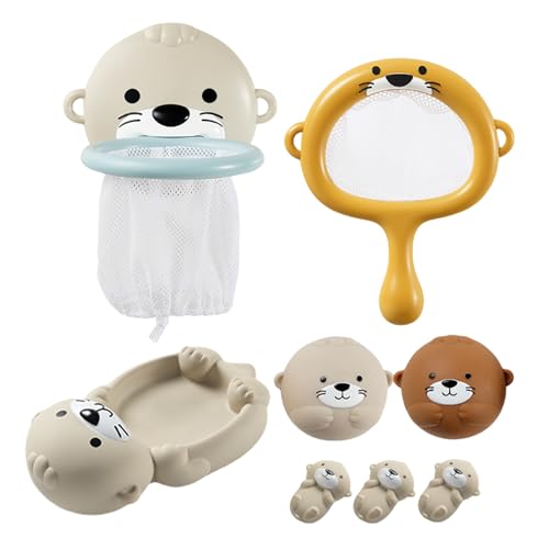 Badewannenspielzeug | Weiches Queezspielzeug Für Babys - Sinnesanregung Schwimmtierchen Spielerisches Lernen Baden Für Ausflüge Pool Outdoor Badewannenspielzeug | Weiches Queezspielzeug Für Babys - Sinnesanregung Schwimmtierchen Spielerisches Lernen Baden Für Ausflüge Pool Outdoor von Generisch