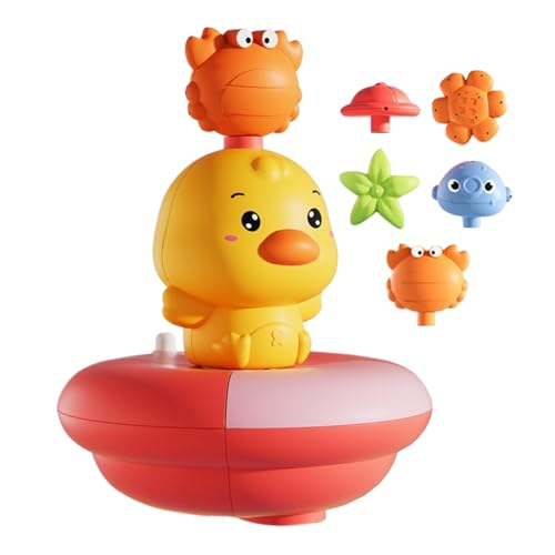 Badezimmerspielzeug - Badewanne Schwimmbad Spielzeug,Elektrische Badeente Für Pool Dusche Spaß Mädchen Haus Indoor Badezimmerspielzeug - Badewanne Schwimmbad Spielzeug,Elektrische Badeente Für Pool Dusche Spaß Mädchen Haus Indoor von Generisch