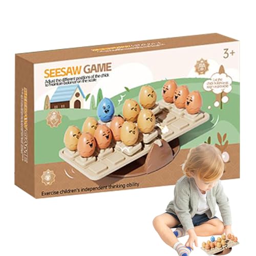 Balance Spiel | Balancier Stapelspiel Wippe - Aktivitätsspiel Lernfördernd Sensorisch Mit Hühner-Design Für Kleinkinder Kindergarten Spielplatz Balance Spiel | Balancier Stapelspiel Wippe - Aktivitätsspiel Lernfördernd Sensorisch Mit Hühner-Design Für Kleinkinder Kindergarten Spielplatz von Generisch