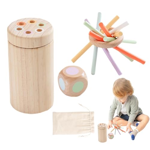 Balance-Spielzeug für Kinder, Farbsortierspielzeug für Kleinkinder von 1–3 Jahren,Sortieraktivitäten aus, Zählspielzeug, Balance-Stick-Spielzeug | Sensorisches Spielzeug, Lernspielzeug, Stockspie von Generisch