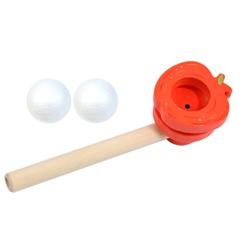 Ball Blowing Toy, Floating Ball Game, Breath Control Trainer, Fun Wooden Design for PartyGames & Learning, Ergonomic Play Tool for Kids Cognitive Skills Birthday Activities Ball Blowing Toy, Floating Ball Game, Breath Control Trainer, Fun Wooden Design for PartyGames & Learning, Ergonomic Play Tool for Kids Cognitive Skills Birthday Activities von Generisch