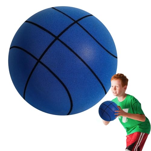 Ball - Leichter Spielzeug-Silent-Ball-Spaß für den Innenbereich - Schlagfester Basketball-Trainingsball, Geschenk für Terrassen, Spielzimmer, Fitnessstudios, Stadien, Höfe Ball - Leichter Spielzeug-Silent-Ball-Spaß für den Innenbereich - Schlagfester Basketball-Trainingsball, Geschenk für Terrassen, Spielzimmer, Fitnessstudios, Stadien, Höfe von Generisch
