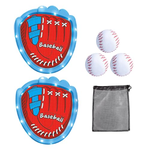 Ballspiel werfen und fangen, Sportspielset werfen und fangen, Sticky-Ball-Wurfspielset, Mehrzweck-Baseball-Trainingsspielzeug für Campingausflüge, Karneval im Freien, Familientreffen, Geburtstagsfeier von Generisch