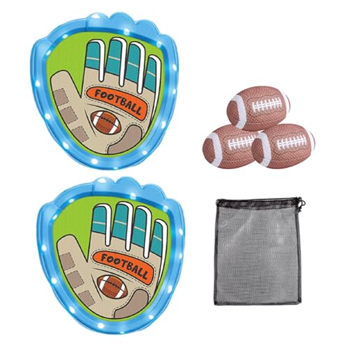 Ballspiel werfen und fangen, Sportspielset werfen und fangen | Sticky-Ball-Wurfspielset,Mehrzweck-Baseball-Trainingsspielzeug für Campingausflüge, Karneval im Freien, Familientreffen, Geburtstagsfeier von Generisch