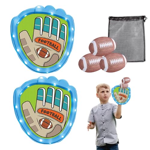 Ballspiel werfen und fangen, Sportspielset werfen und fangen - -Sticky-Ball-Wurfspiel-Spielzeug - Mehrzweck-Baseball-Trainingsspielzeug für Campingausflüge, Karneval im Freien, Familientreffen, von Generisch