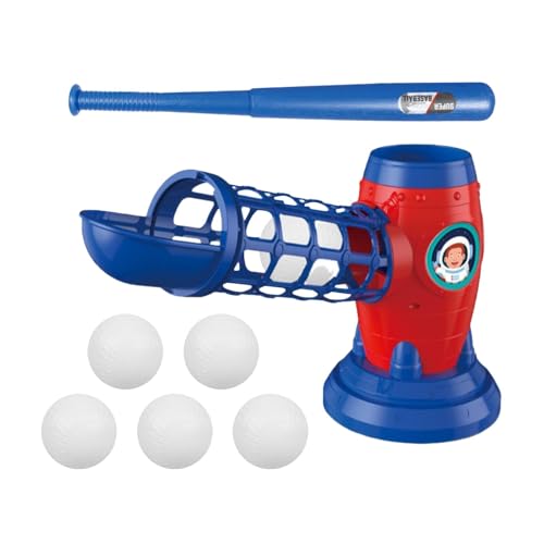 Baseball Pitching Machine, Baseball Pitching Toy Children, Outdoor Sports Toys for Kids, Kids Baseball Toy Set, T Ball Machine Set, Baseball Training Machine for Kids, Baseball Pitching Toy for Kids von Generisch