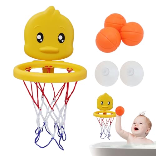 Basketball Hoop für Badewanne, Saugnapfbasketball -Hoop | Cartoon Basketball Hoop,Interaktives Badezimmer -Spiel tragbares Wasserspiel Set für Hinterhof Schlafzimmer Geburtstag Vorschule Basketball Hoop für Badewanne, Saugnapfbasketball -Hoop | Cartoon Basketball Hoop,Interaktives Badezimmer -Spiel tragbares Wasserspiel Set für Hinterhof Schlafzimmer Geburtstag Vorschule von Generisch